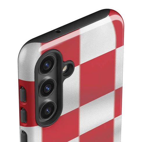 Croatia Soccer Flag Galaxy S24 Plus Impact Case
